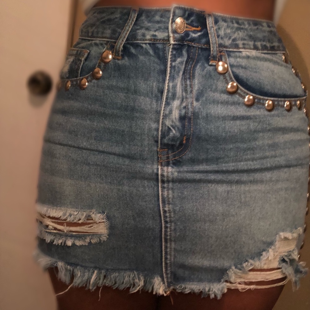 Forever 21 denim skirt